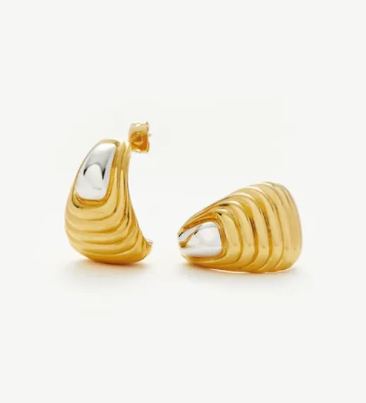 Ridge Oversized Earrings